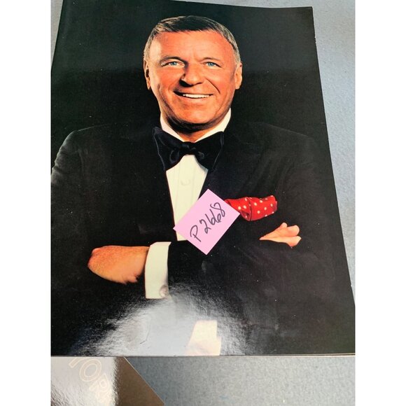 Frank Sinatra 1990 Diamond Jubilee World Tour Book Program Photos & Biography - Picture 8 of 8